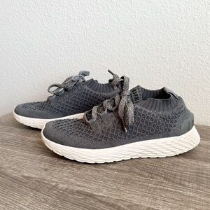 Nobull Charcoal Gray Knit Runner Tennis Shoes Sneakers Women’s Size 8.5 Men’s 7